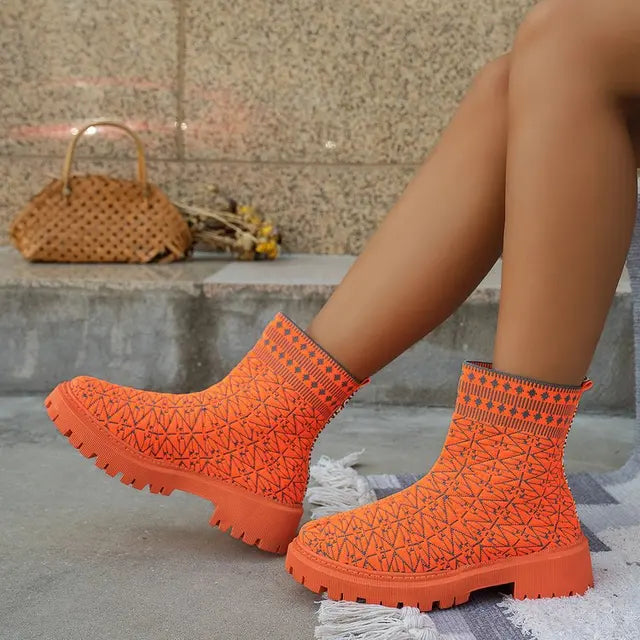 Women's Chic Plus Size Boots