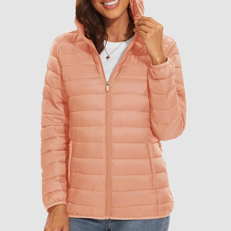 Praktische Pufferjacke Warm Kapuze