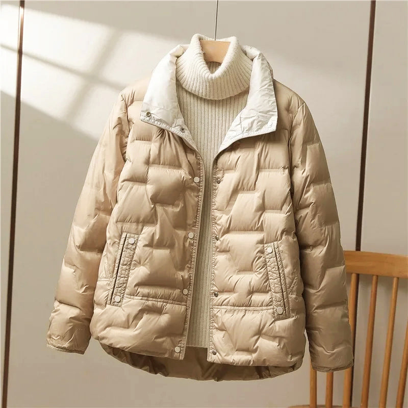 Short down jacket Warm & Lightweight