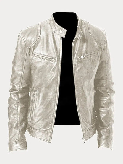 Stylish Women's Leather Biker Jacket