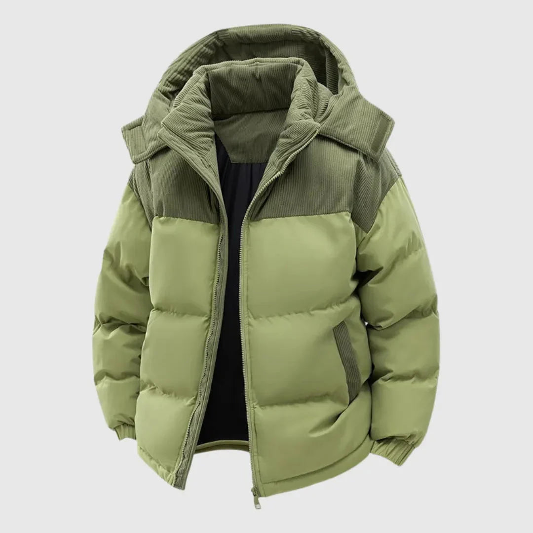 Warm Winter Outerwear Hooded Parka