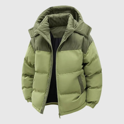 Warm Winter Outerwear Hooded Parka