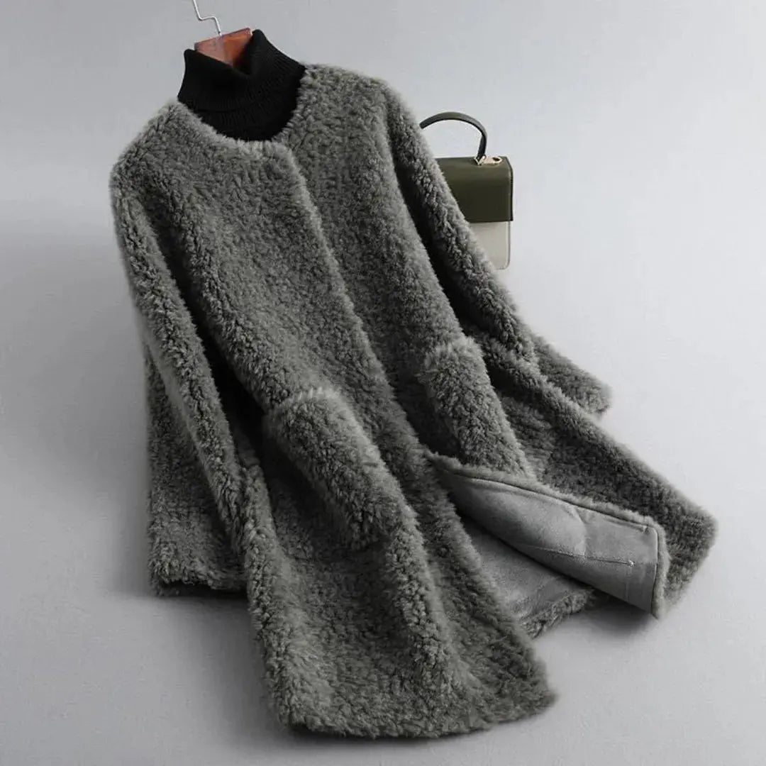 Women's Luxury Shearling Coat
