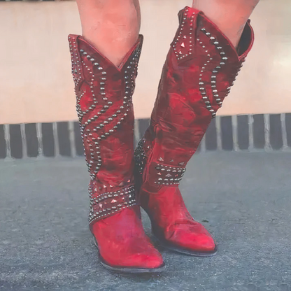Stylish Women's High Heel Boots