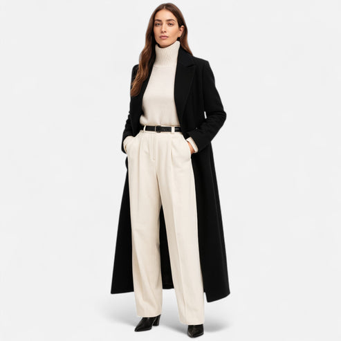 Elegant Winter Coat Long Maxi Women's Coat