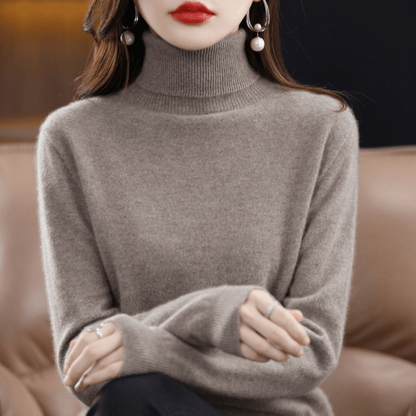 Women's Classic Warm Turtleneck Sweater