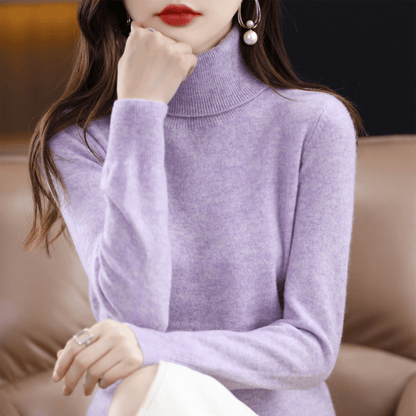 Women's Classic Warm Turtleneck Sweater
