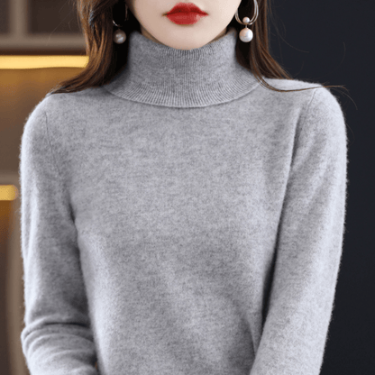 Women's Classic Warm Turtleneck Sweater