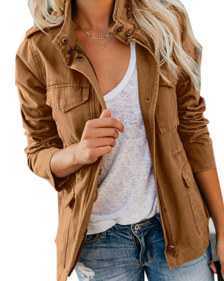 Practical Women's Jacket Casual Oversized