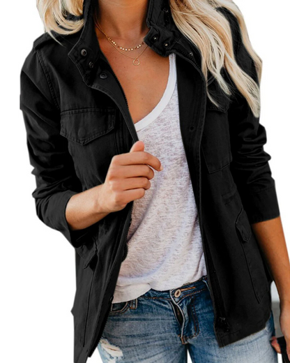 Practical Women's Jacket Casual Oversized