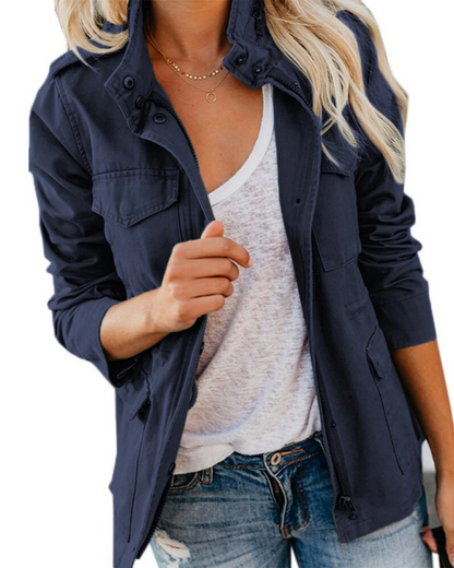 Practical Women's Jacket Casual Oversized
