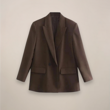 Oversized Men's Blazer - Long Winter Coat Smart Style