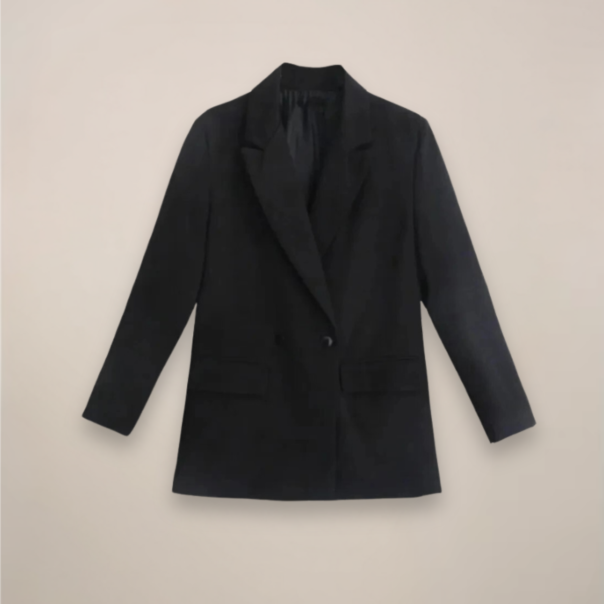 Oversized Men's Blazer - Long Winter Coat Smart Style
