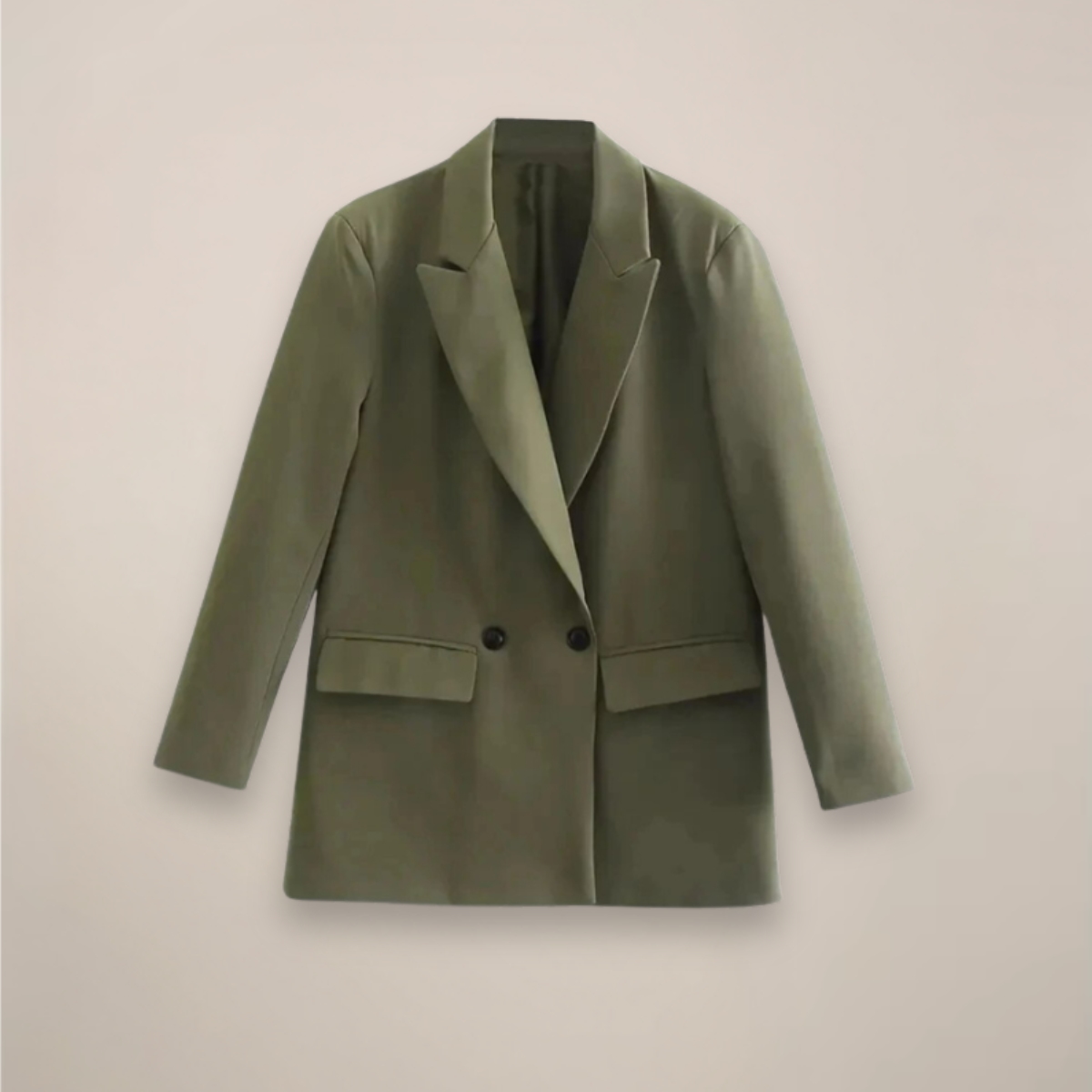 Oversized Men's Blazer - Long Winter Coat Smart Style