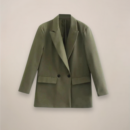 Oversized Men's Blazer - Long Winter Coat Smart Style