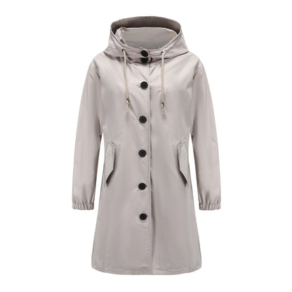 Wasserfeste Regenjacke Leicht Kapuzenjacke