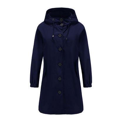 Wasserfeste Regenjacke Leicht Kapuzenjacke
