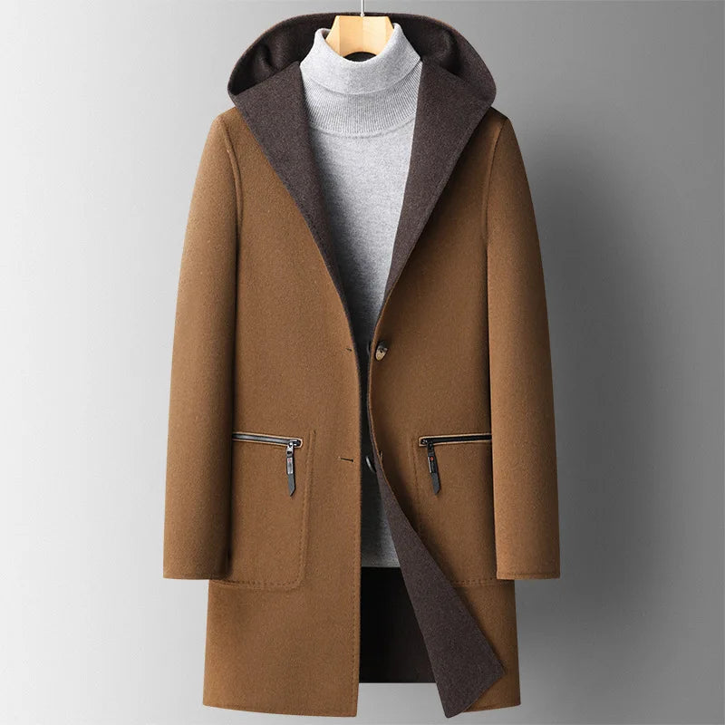 Fashionable Hooded Coat for Women