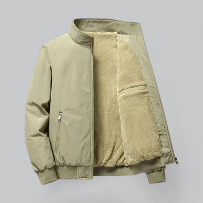 Men's Warm Puffer Jacket Insulated Winter Parka