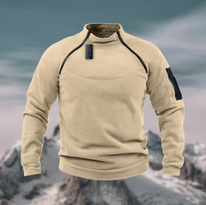 Men's Fleece Pullover Warm Windproof