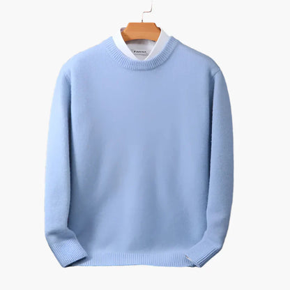 Elegant Business Sweater with Collar