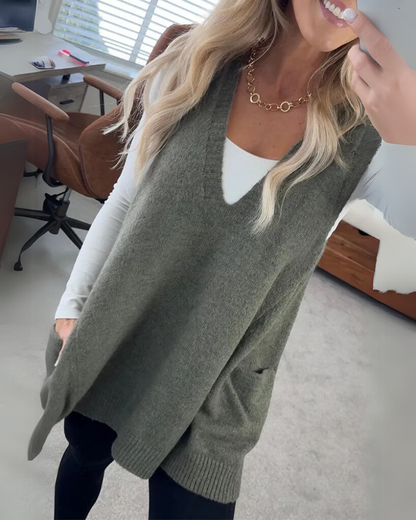 Soft Knit Vest for Women