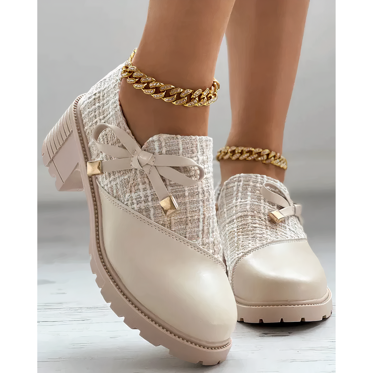 Stylish Women's Dresses With Chunky Heels