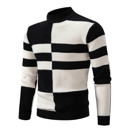 Komfortabler Herren Pullover Rundhals Casual