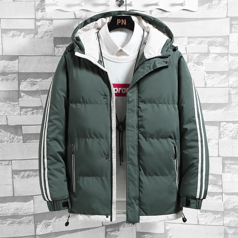 Dick Gefütterter Winterparka Warm - IdealeKleiden