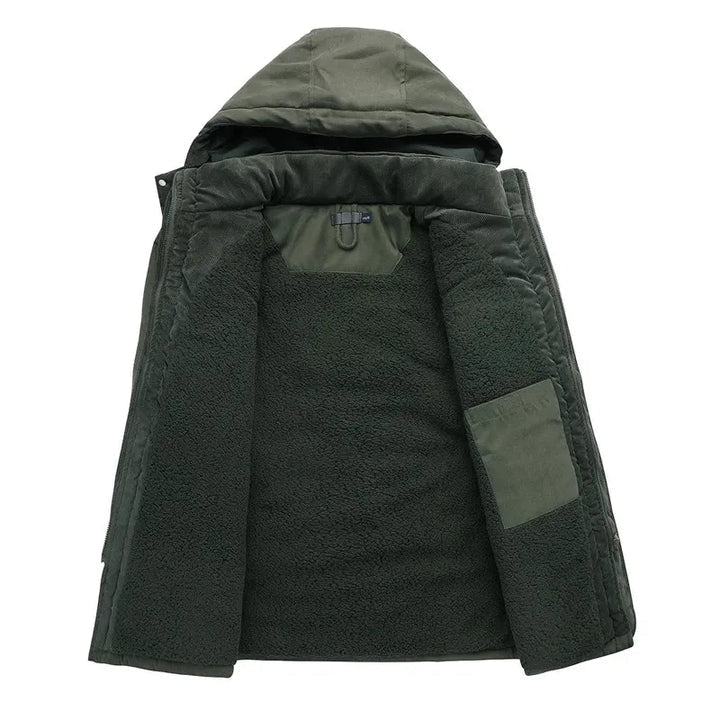 Herren Winterjacke Warm Isoliert Modern - IdealeKleiden