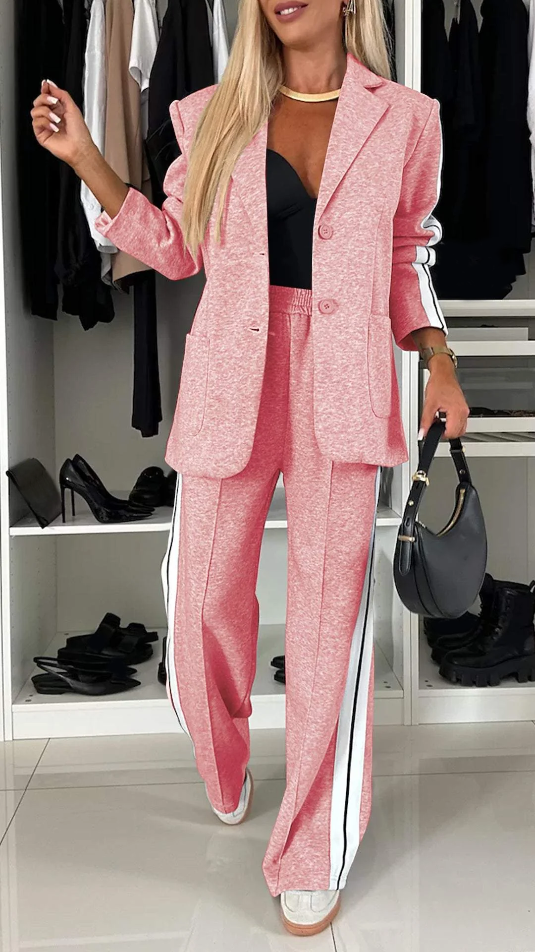 Women's Two-Piece Business Suit Modern Elegant