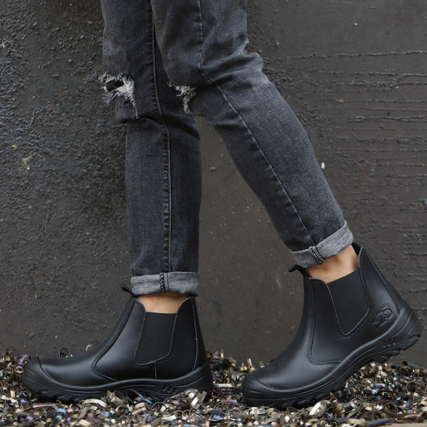 Herren Chelsea Boots Wasserabweisend Rutschfest - IdealeKleiden