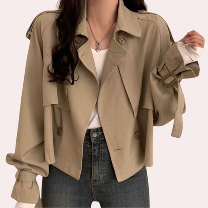 Fashionable Women's Short Jacket Autumn Style
