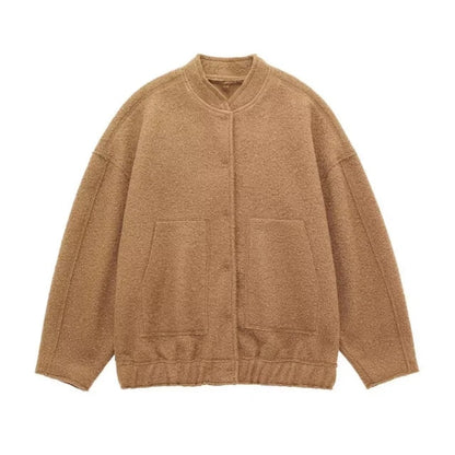 Modern Women's Bomber Jacket Sporty Chic