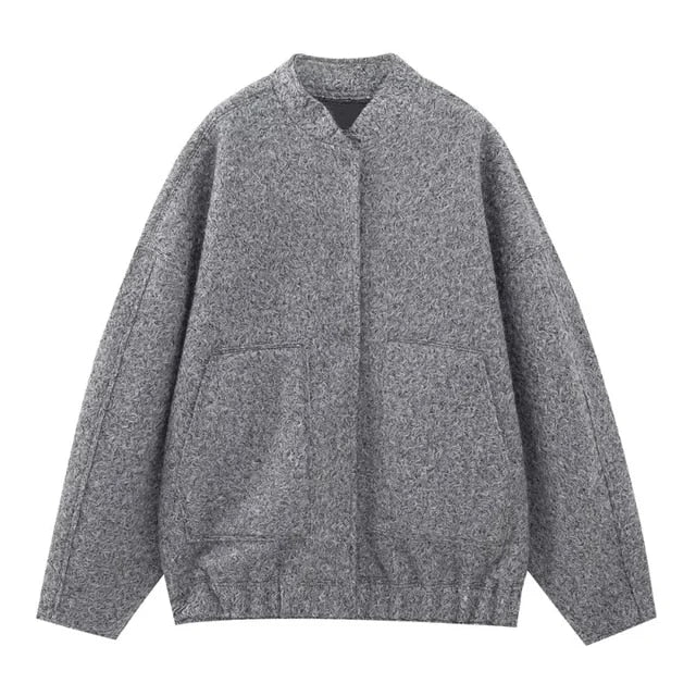 Modern Women's Bomber Jacket Sporty Chic