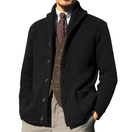 Stylish Men's Classic Knitted Jacket