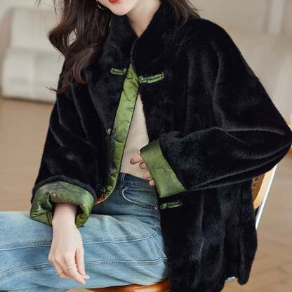 Elegant Women's Winter Coat Classic Style