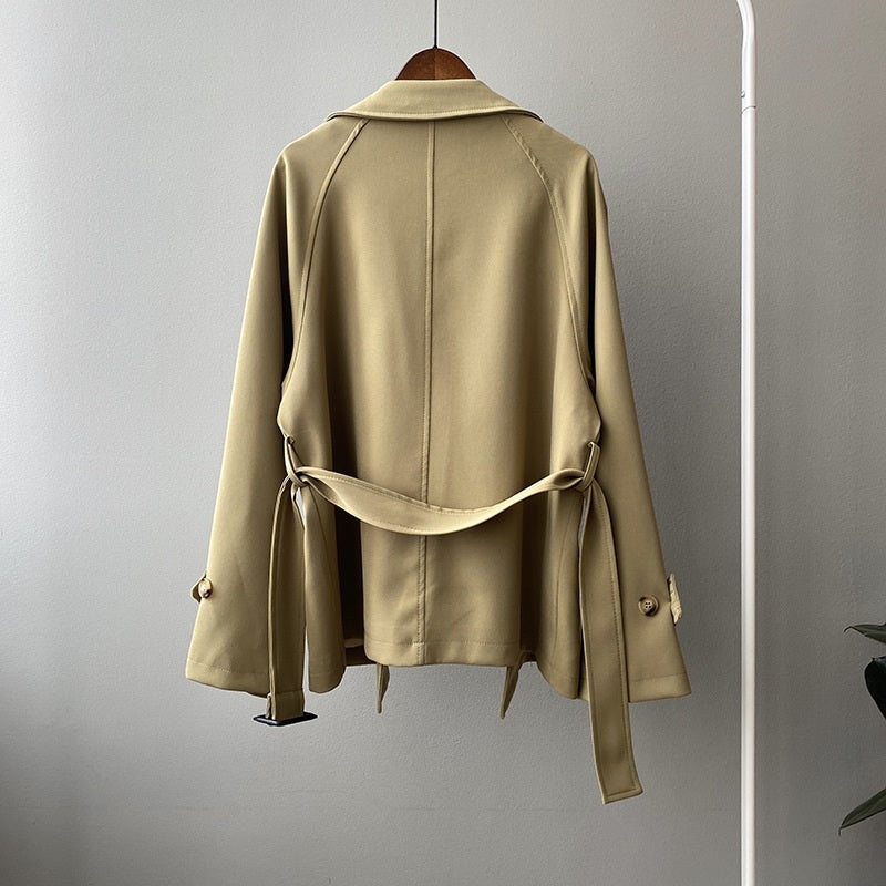 Modischer Trenchcoat Leicht atmungsaktiv Relaxed Fit - IdealeKleiden