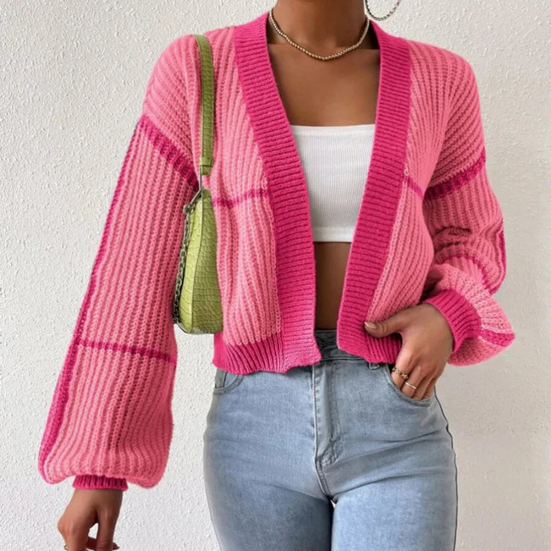 Women's Cardigan Long-sleeved Colorful