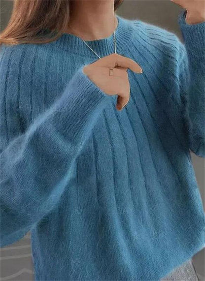 Elegante Damenpullover Herbstfarben - IdealeKleiden