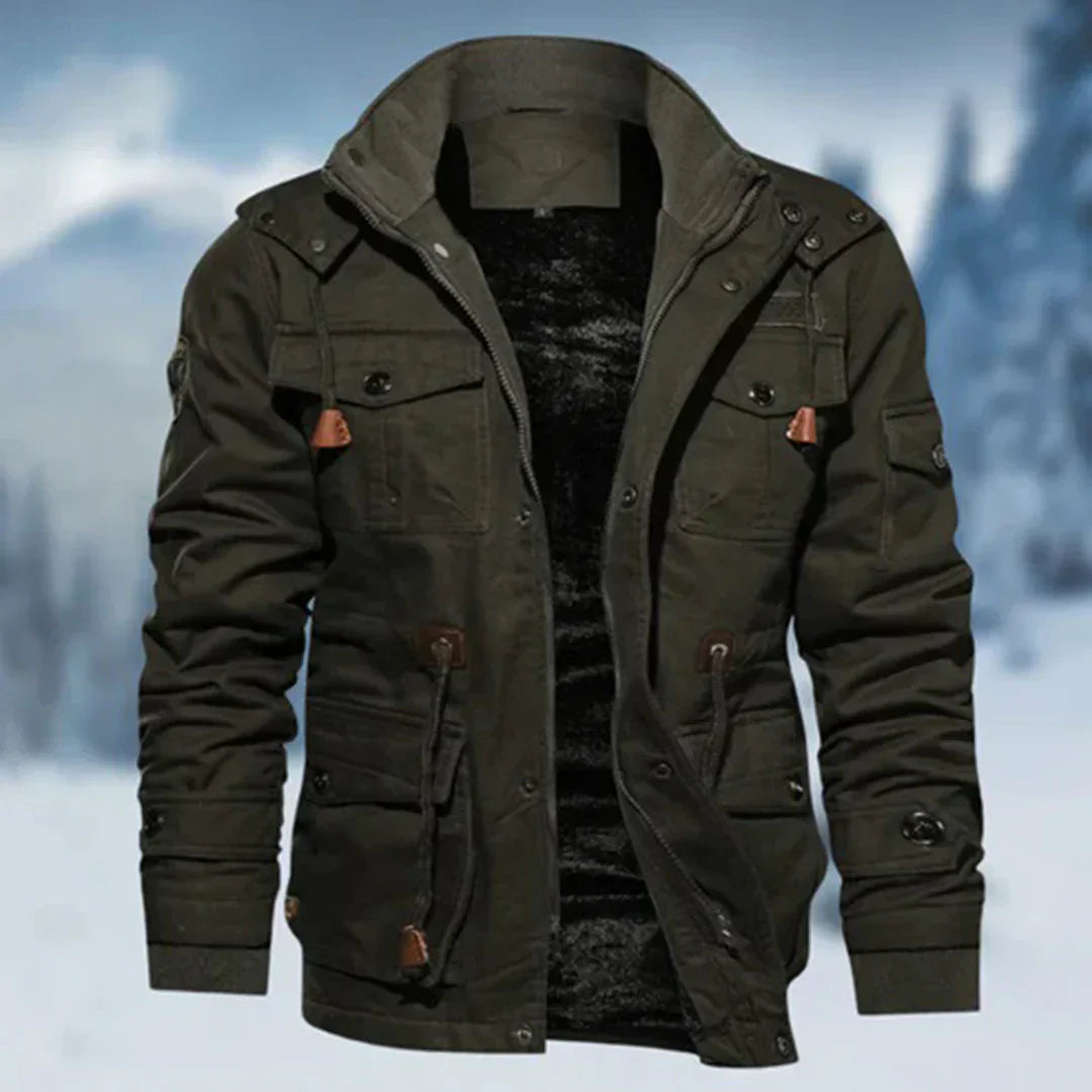 Men's Winter Coat Warm Hooded