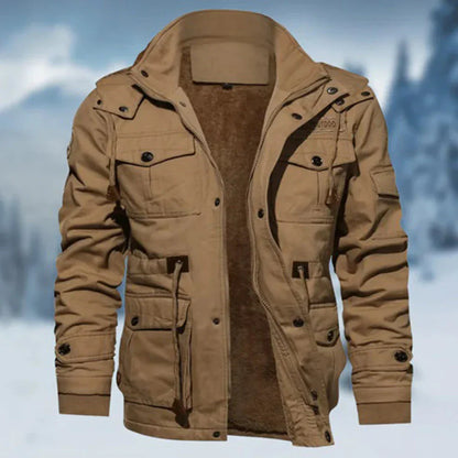Men's Winter Coat Warm Hooded