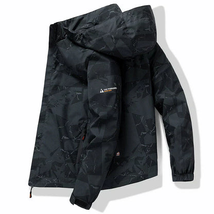 Waterproof Ski Jacket Sporty Functional Zipper