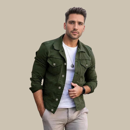 Men's Classic Denim Jacket ModernSlimFit