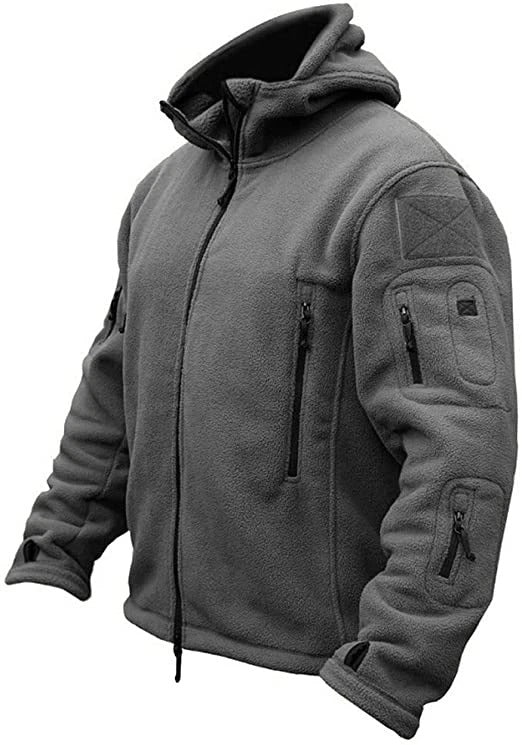 Men's Warm Full-Zip Fleece Jacket