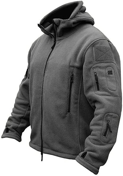 Men's Warm Full-Zip Fleece Jacket