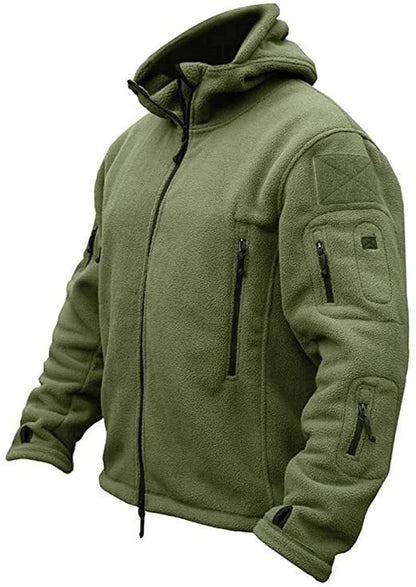 Men's Warm Full-Zip Fleece Jacket