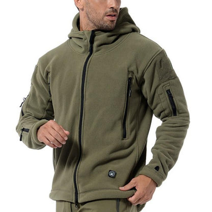 Herren Fleecejacke Warm Vollreißverschluss - IdealeKleiden