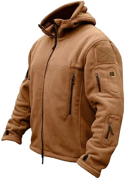 Men's Warm Full-Zip Fleece Jacket