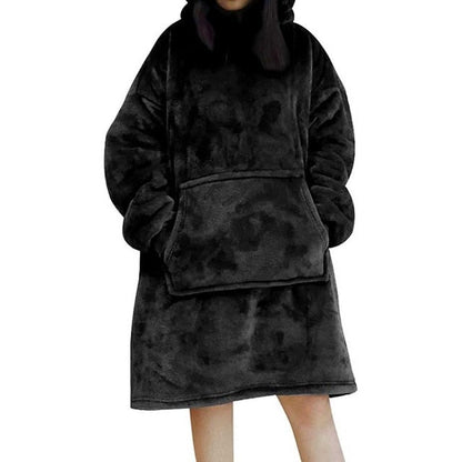 Cuddly Hoodie Soft & Warm Polyester
